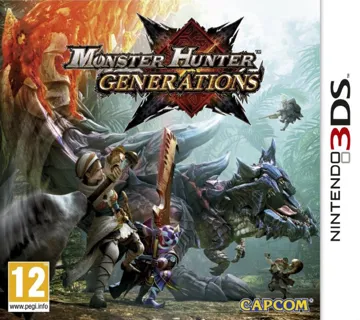Monster Hunter Generations (Europe) (En,Fr,De,Es,It) box cover front